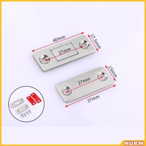 Nurm Anti-Rust Strong Magnetic Stainless Door Catch Closer Cabinet Doorcatch Latch Magnet