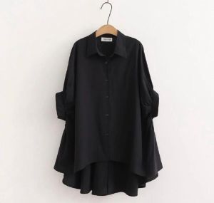Blouse Wanita Terbaru ELVIRA Oversize - Blouse Ngampus Bahan Crinkle Airflow - All Size -LD Freesize