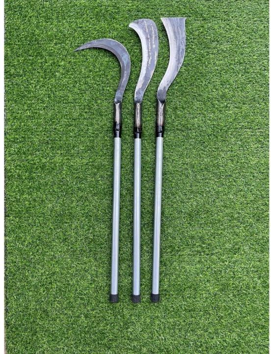 มีดหวด พร้าหวด SHOP Rungaroon ด้ามยาว 97 ซม. ฟันไม้ได้