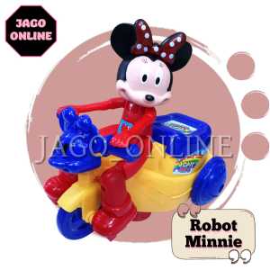 Mainan Anak Cowok Laki Robot Kendaraan Motor Motoran Sepeda Musikal