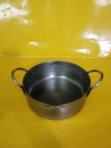 Nồi thép nội địa Nhật size 20cm cao 8cm (mã 183) dùng được bếp từ