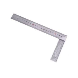 Thước Kim Loại Đo Độ Vuông Góc Dài 25cm Kim Cương