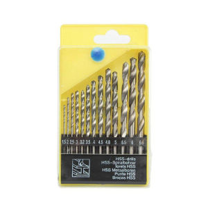 ISI 6 PC Mata Bor Pembuat Ulir Drat 6Pcs Drill Tap set M3-M10 Hex Twist Drill Handtap