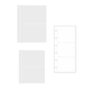 Clear Photo Album Display for Desk or Shelf with 3Inch 2 Slot Design and 10 Expandable Page Photocard Binder Book Gift