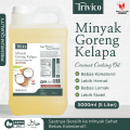 TRIVICO | COCONUT COOKING OIL | MINYAK GORENG KELAPA MURNI | MINYAK GORENG KELAPA ORIGINAL | MINYAK KELAPA UKURAN 5 LITER | CCO | MINYAK GORENG RBD | MINYAK GORENG UNTUK MEMASAK | MINYAK GORENG KELAPA 5000 ML. 