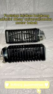 Footstep Injakan Belakang Besar Alfacini Rpm Universal Semua Motor