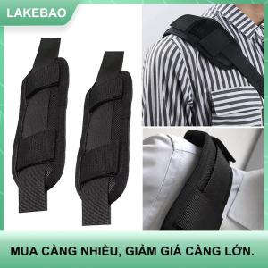 【LAKEBAO】 1 cái có thể tháo rời dây đeo vai Pad đệm cho ba lô túi vai giải nén không trượt dây đeo vai pad Túi phụ kiện