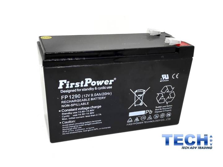 FirstPower 12V 9 AH PREMIUM Rechargeable Sealed Lead Acid Battery For ...