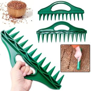XIJIBAN Quick Punching Manual er Tool 12-Hole Soil Puncher s Spreader Fast ing Plant s Tool er Planter Tool