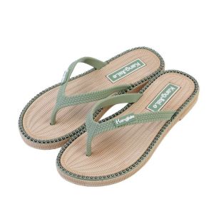 YTM Soft Sole Crystal Flip Flops Anti Slip PVC Slippers for Women Sweet Shoes Slides Sandals Summer