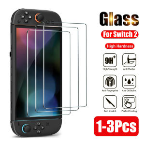 1/2/3Pcs Anti-Scratch Screen Protector For NS Switch 2 Tempered Glass HD Clear Protective Guard Film For Switch 2 Accessories