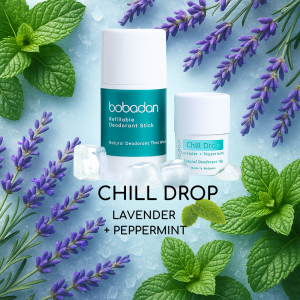 Bobadan Natural Deodorant (Stick with Casing / Refill Only) | Aluminium-Free Long-Lasting Made in Malaysia