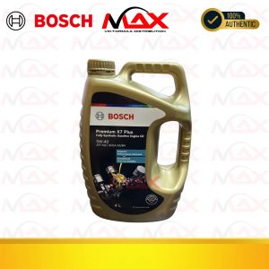 BOSCH Premium X7 Plus Fully Synthetic Gasoline Engine Oil 5W40 API SQ/ACEA A3/B4 4L