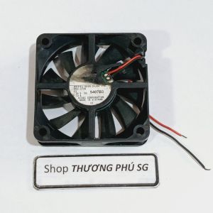 Quạt tản nhiệt Fan: 6Cm X 6Cm X 1.5Cm - Điện áp DC 24V (Hàng tháo máy)