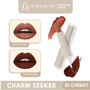 Madame Gie Charmseeker 2in1 Ombre / Makeup Lipcream Soft Matte Lipstick 7 gr