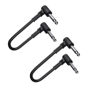 Guitar hiệu ứng Cáp 11.8inch dụng cụ góc phải kết nối dây cho bàn đạp hiệu ứng pedalboards