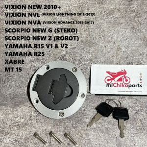 Tutup Tangki Tengki Bensin Vixion New 2010 NVA NVL Pnp Scorpio New Z G Steko Robot R15 V1 V2 R25 MT15 Yamaha Xabre Cover Tengki R 15 25 MT 15