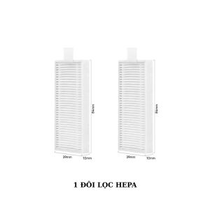 Phụ kiện robot hút bụi Deebot T80 Pro-Omni: Chổi chính chổi cạnh Rulo khăn lau Lọc hepa túi rác Thay thế