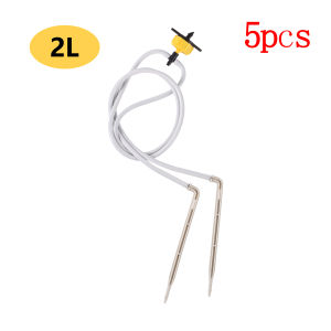 5pcs Curved Arrow Dripper Kit 2/4 Ways 2L/4L/8L Constant Supercharge Dripper 3/5mm Hose Bonsai Automatic Plant Watering System