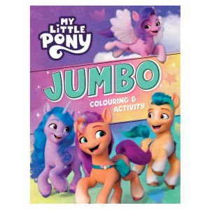 My Little Pony Jumbo Colouring & Activity Book For Kids With Fun Activities Puzzles & Mazes