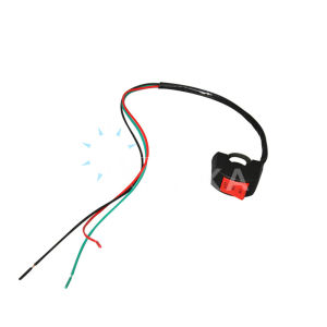 Vanka Motorcycle Mini Driving Light White+Yellow Pair Of Universal High Quality 20W LED74 Fog Lamp With Switch