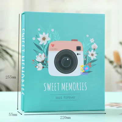 200 Picture Pocket Photo Album Family Photocard Holder Collection Book Wedding With Hard Case