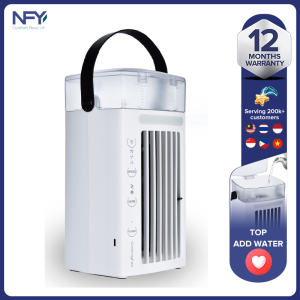 New mini USB cooling fan small air cooler 480ML water tank capacity portable spray fan desktop dormitory student fan