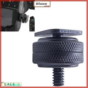 Follow Get New[Bloom Z] 1 4 Inch Dual Nuts Tripod Mount Screw to Flash Camera Hot Shoe Adapter