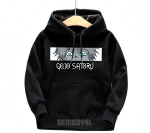 GOJO SATORU Jaket sweater hoodie anak anime jujutsu kaisen model terbaru 2025 simple keren