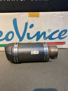 silincer slip on leovince gp corsa evo long short inlet 54 bekas 2nd