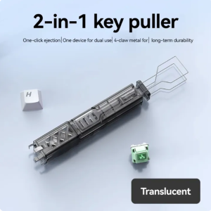 2-in-1 Switch Puller Four-Jaw Keycap Puller DIY Keycap Puller for Mechanical Keyboard Game Keyboard Switches