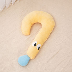 Pet Dog Pillow Cute Cartoon Question Mark Shaped Neck Pillow Dog Sleep Universal Pillow Pet Supplies