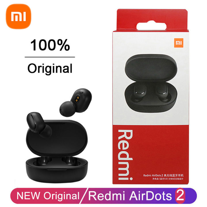 New Original Xiaomi Redmi AirDots Fone Wireless Earphone