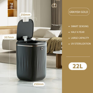 22L Automatic Sensor Garbage Bin Smart Trash Can Large Capacity Induction Trash Can For Kitchen Bathroom ⚡️Fast Delivery⚡️