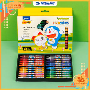 Bút Sáp 24 màu Colokit Doraemon Thiên Long CR-C06/DO
