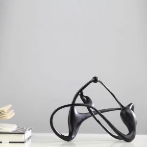 xpkQ Abstract Ornament Modern Minimalist Sculptures Nordic Miniature Artistic Ornaments Living Room Desktop Decorative Accessories Z4K2H
