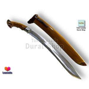 Golok Kebun Serbaguna Khas Lampung Jati DR Duralium Panjang