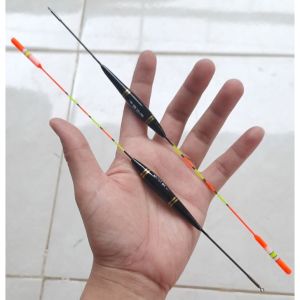 PELAMPUNG KAMBANGAN PANCING ANTI BADAI TABUNG STARLITE / PREMIUM BLACK FISHING FLOAT 26 CM