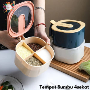 RT96 Kotak Bumbu 4 In 1/Tempat Bumbu Dapur Bahan Plastik DA606