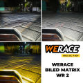 WERACE Lampu BILED Projie Matrix WR 2 LED 4,5 Inch Motor Mobil. 