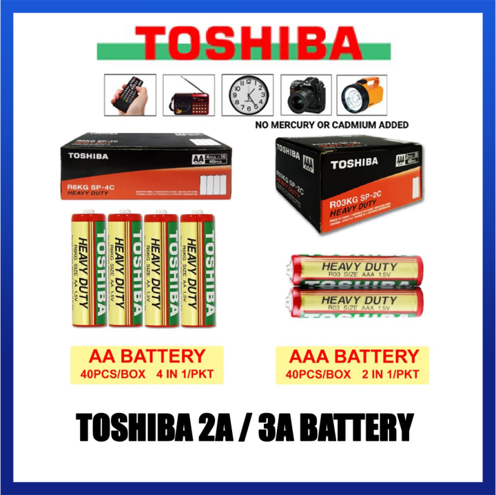 Toshiba Heavy Duty Battery AA / AAA