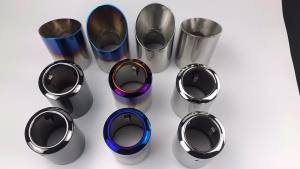 Kaly NEW STAINLESS STEEL EXHAUST TAIL REAR MUFFLER TIP For Mazda 6 Atenza CX-5 CX-4 CX-30 Mazda 3 Axela 6B2Z9