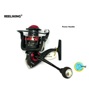 BISA COD REEL PANCING POWER HANDLE REELSKING  XM 1000-7000 SPOOL BESI 13+1 BB