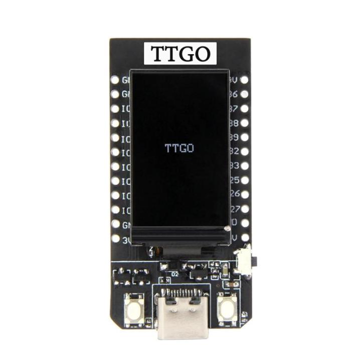 Ttgo T-จอแสดงผล Esp32 Wifi และโมดูลบลูทูธ Development บอร์ดสำหรับ ...