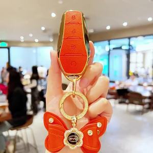 ใช้บังคับ BYD ใช้ได้กับทุกรุ่นรถ Seal 5 เคสกุญแจ sealion5 สาวน้อยนกนางนวลและโลมา seagull