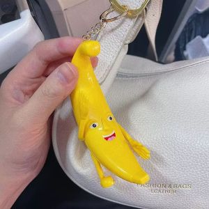 GANCI KUNCI BIG BANANA MUSIK 2IN1 BISA GANTI BATRE PAKAI BATRE KANCING GANTUNGAN KUNCI PISANG LUCU MUSIK LUCU