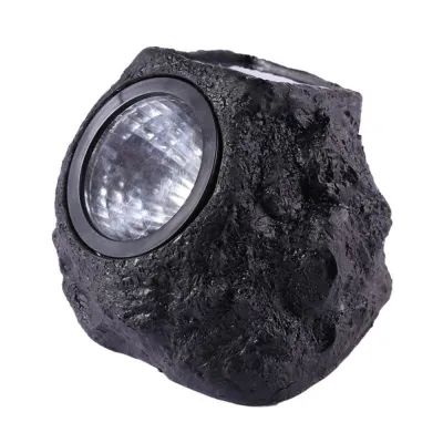 MODAQUICK Spotlight Solar Stone Light Waterproof Simulation Stone Solar Rock Lamp White Light Resin Lawn Lamp Outdoor Decorative