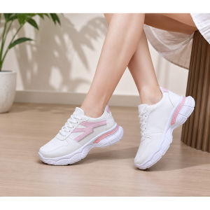 Women’s Thick-Sole Platform Sneakers | Lightweight Breathable Fashion Sports Shoes with Non-Slip Rubber Sole | Comfortable Cushioned Casual Walking Shoes for Travel Running Fitness Outdoor Activities Streetwear & Everyday Wear