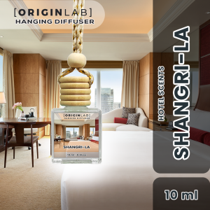 ORIGINLAB SHANGRI-LA Hanging Diffuser - Car Freshener - Odor Eliminator - Car Perfume - Car Scents