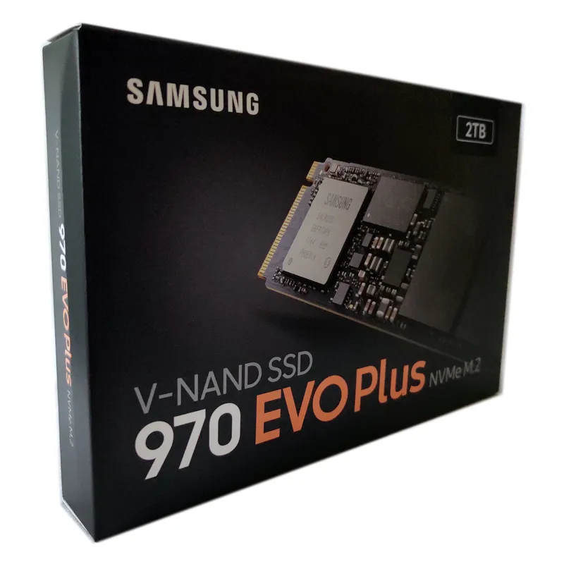 SAMSUNG 970 EVO Plus SSD 2TB NVMe อินเตอร์เฟสโซลิดสเตทไดร์ฟ
